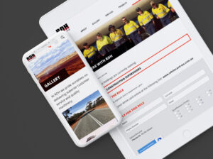 Red Dust Holding Website by Slick Design